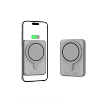 Portatīvais lādētājs Tech-Protect PB11 LifeMag MagSafe 10000 mAh - titāna