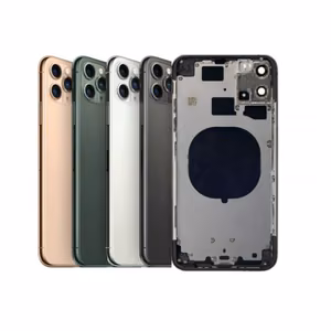 Aizmugures vāks iPhone 11 Pro Max pilns korpuss / matēts Space Gray / OEM