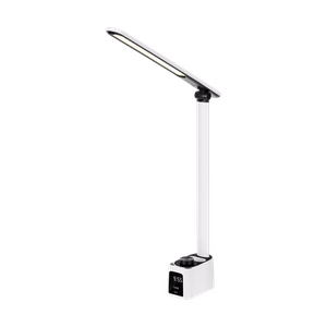 Galda lampa ar pulksteni