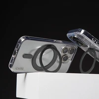 CARE by PanzerGlass Funkcionālais viedtālruņa apvalks ar statīvu iPhone 16 Pro Max 6.9" melns/melns Magnētiskais 1324