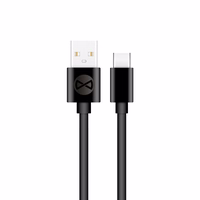 Uz visiem laikiem kabelis USB - USB-C 1,0 m 3A melns