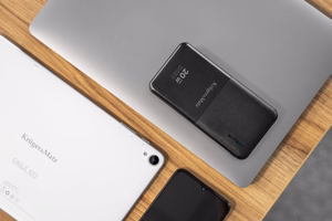 Kruger&Matz 10 000 mAh Li-pol ārējais akumulators ar QC un PD
