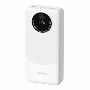 Portatīvais lādētājs Dudao K12Pro melns 22.5W 20000mAh (PD / QC3.0)