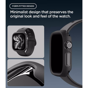 Spigen Thin Fit vāciņš modelim Apple Watch 42 mm – melns