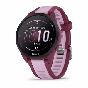 Garmin Forerunner 165 Music – GPS viedpulkstenis, AMOLED, 43 mm, violets