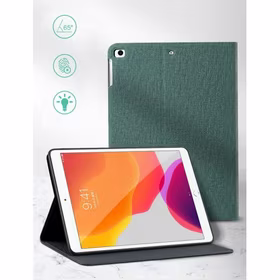Phone Maciņš X-Level Canvas priekš Samsung P610 / P615 / P613 / P619 / P620 / P625 (2020/2022/2024) Tab S6 Lite Zaļš