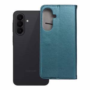 Atlokāmais maciņš Samsung A27 Smart Magneto, tumši zaļš