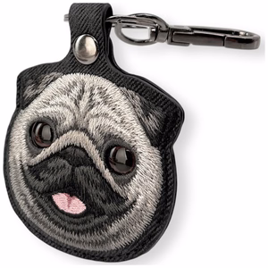 Nimmy New Big Eyed Pet 2.0 lielacaina suņa formas izsekotāja maciņš – melns