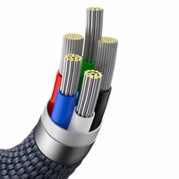 Baseus kabelis Crystal Shine USB-C - Lightning 2,0 m 20W melns