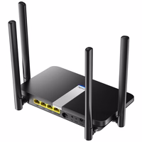 Cudy LT500 wireless router Fast Ethernet Dual-band (2.4 GHz / 5 GHz) 4G melns