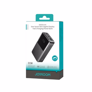 Ārējā baterija Power Bank Joyroom JR-QP192 Mini 22.5W 20000mAh melna
