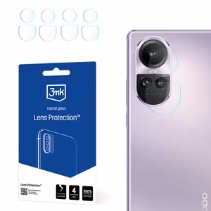 3mk Lens Protection – kameras objektīva aizsargs modelim Oppo Reno 10 (CPH2531)/Pro