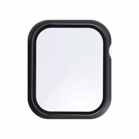 Bestsuit apvalks ar hibrīdo stiklu Apple Watch sērijai 7/8/9-45mm - grafīts