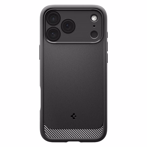 Spigen Rugged Armor MagSafe maciņš modelim iPhone 18 Pro / 17 Pro – krāsa: matēta melna