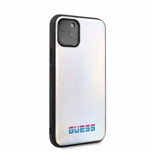 Guess GUHCN58BLD iPhone 11 Pro серебряный/серебряный жёсткий чехол Iridescent