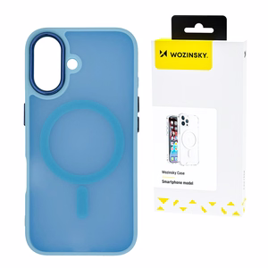 Чехол Wozinsky Fashion с MagSafe для Samsung Galaxy S24 FE - синий