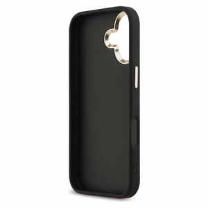 Guess 4G Big 4G Classic Logo viedtālruņa apvalks iPhone 17 - melns un zelta