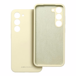 ROAR viedtālruņa apvalks CLOUD SKIN skirtas SAMSUNG S25 Edge gaiši dzeltenais