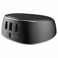 Bezvadu lādētājs Baseus "Star 2in1" Melns 10W (Fast Charging) + 3 USB ports