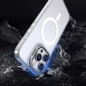 Tech-Protect MagStand MagSafe apvalks iPhone 16 Pro - caurspīdīgs