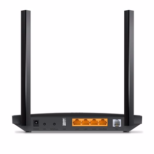 TP-Link Archer AC1200 MU-MIMO VDSL/ADSL bezvadu modema maršrutētājs, melns