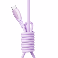 Joyroom S-A59 Vibrant Series 60W USB-C - USB-C Kabelis 1.2m - violets