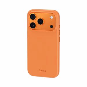 Силиконовый чехол Benks Magnetic Vita Pro (A069) для iPhone 17 Pro оранжевый (кнопка управления камерой)