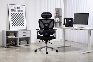 Activejet ergonomiskais biroja krēsls YK848, melns