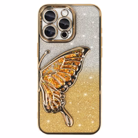 Tel Protect Butterfly Water viedtālruņa apvalks Iphone 16 Plus zelta
