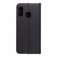 LUNA Book Gold viedtālruņa apvalks SAMSUNG A20e melns