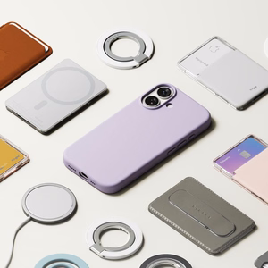 Ringke Silikona Magnētiskais viedtālruņa apvalks iPhone 17 - Violets