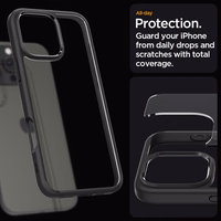 Spigen Ultra Hybrid apvalks iPhone 16 Pro Max - matēts melns