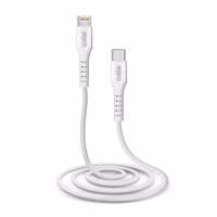 SBS TECABLELIGTC1W USB-C - Lightning kabelis MFi sertificēts, 1 m - balts