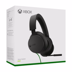 Microsoft Xbox Stereo austiņas vadu galvas spēļu melnas