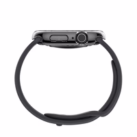 AmazingThing Minimālais pulksteņa apvalks Apple Watch 42 mm - caurspīdīgs