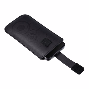Deko universāls apvalks - Samsung Galaxy S6/S7/A5 2016/A5 2017/J5 2017/Huawei P8 2017/P10 Lite melns