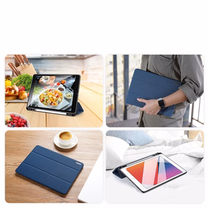 Phone Case Dux Ducis "Domo" for Apple iPad 10.2 (2019) / iPad 10.2 (2020) / iPad 10.2 (2021) Blue