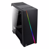 Aerocool Computer Case Cylon Midi Tower melns