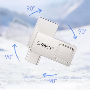 Orico U301 256 GB USB-A USB-C USB 3.2 Gen 1 Pendrive - Silver