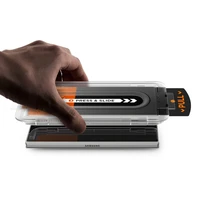 Spigen Glas.TR EZ Fit Pro HD rūdītais stikls 2-gab. komplekts Samsung Galaxy Z Fold 7 - caurspīdīgs