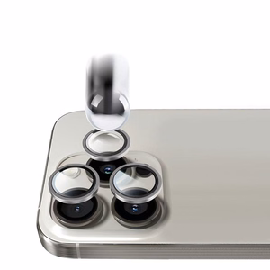 Tempered glass Tel Protect Titanium Lens 99% AR on camera for Iphone 14 Pro/14 Pro Max transparent (lens 3 pcs)