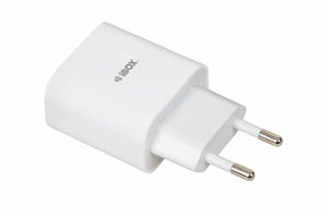 Sienas lādētājs iBOX C-37 GaN PD20W, balts