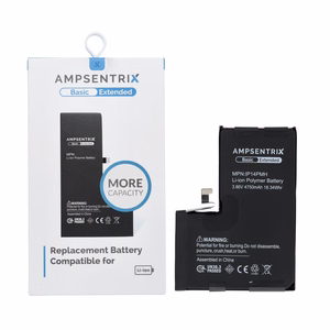 AmpSentrix Basic baterija iPhone 14 Pro Max (lielas ietilpības 4750 mAh)