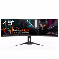 GIGABYTE CO49DQ OLED Curved Gaming Monitor - 5120x1440(DQHD), 1800R, 144Hz, 0.03ms, KVM, FreeSync Premium Pro, HDMI 2.1