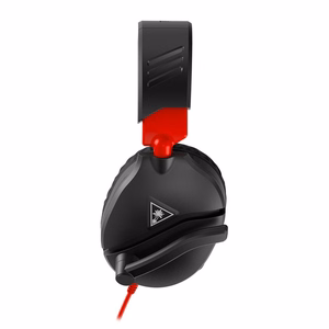 Sarkanas un melnas vadu austiņas ar mikrofonu Turtle Beach Recon 70N, 3,5 mm spraudnis