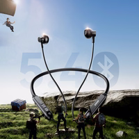 Joyroom JR-D8 Bluetooth bezvadu austiņas ar aproci - melnas krāsas