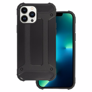 Armor Carbon viedtālruņa apvalks Iphone 13 Pro Max melns