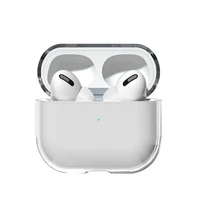 Vāciņš AirPods 2 / AirPods 1 ciets, stiprs, caurspīdīgs vāks austiņām (vākam A)