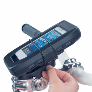 iGrip Universal Biker Stem Splashbox pie velosipēda stūres iznesuma stiprināms viedtālruņa aizsargmaciņš ar turētāju