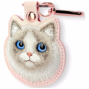 Nimmy New Big Eyed Pet 2.0 lielacaina kaķa formas izsekotāja maciņš – rozā
